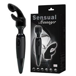 Klitoral Uyarıcılı G-Spot Anal Vajinal Vibratör