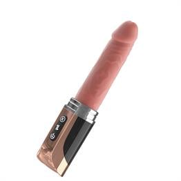 Şişirilebilir İleri Geri Hareketli USB Manyetik Şarjlı 23 cm İleri Geri Hareketli Titreşimli Dildo - Jose