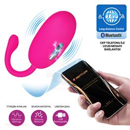 Telefon Kumandalı 12 Titreşim Fonksiyon & 3 Elektro Şoklu Teknolojik Vibratör Yumurta