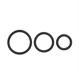 Triour 3lü Silikon Penis Halka Seti