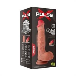 Uzaktan Kumandalı USB Manyetik Şarjlı 21,5 cm İleri Geri Hareketli Titreşimli Dildo - Baird
