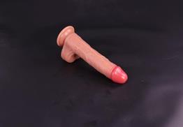 Belden Bağlamalı USB Şarjlı 22 cm Isıtmalı İleri Geri Hareketli Çift Katmanlı Uzaktan Kumandalı Penis