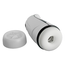 USB Şarjlı Hareketli Dil Uyarımlı Isıtmalı Sesli Masturbatör - Marissa