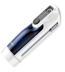 USB Şarjlı Sesli Isıtmalı İleri Geri Hareketli Titreşimli Emme Vakum Ayarlı Masturbatör - Leten A380