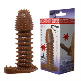 Vajinal Uyarıcı Tırtıklı Penis Kılıfı