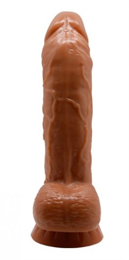 Yeni Nesil Çift Katmanlı 18 cm Realistik Dildo Penis