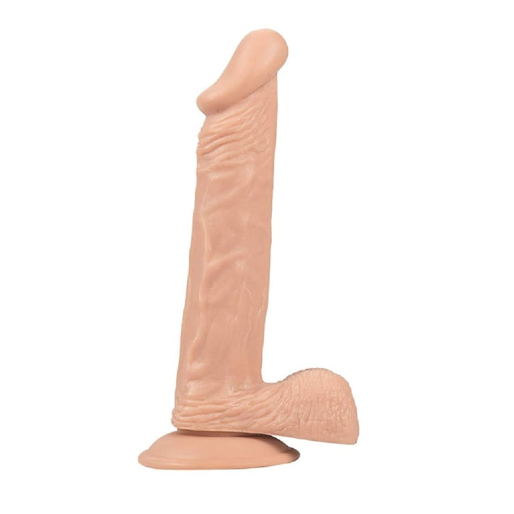 24 cm Realistik Vantuzlu Dildo Penis