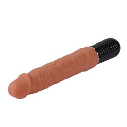 17,5 cm Güçlü Titreşimli Realistik Vibratör Gerçekci Penis Dildo