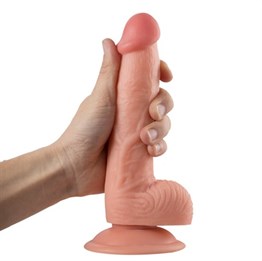 21 cm Realistik Vantuzlu Dildo Penis