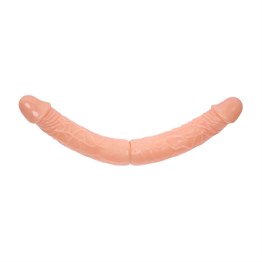 36 cm Çift Taraflı Realistik Dildo Anal Vajinal Penis