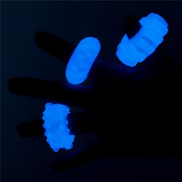 Gece Parlayan Fosforlu 3'lü Penis Halkası
