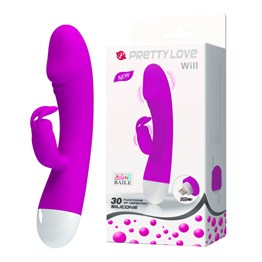 Usb Şarjlı 30 Fonksiyonlu Klitoris Uyarıcılı Teknolojik Tavşan Vibratör Penis