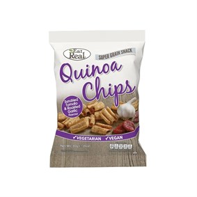 Eat Real Quinoa Chips Domates ve Sarımsak Aromalı Kinoa Cipsi 30 Gr