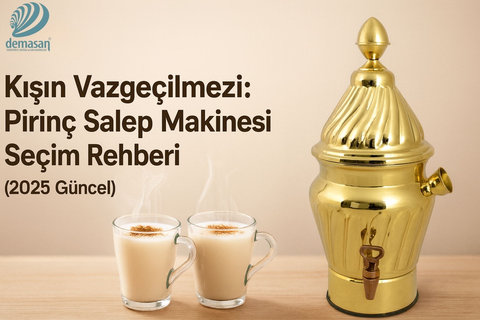 Pirinç salep makinesi, sıcak içecek ekipmanları, Demasan