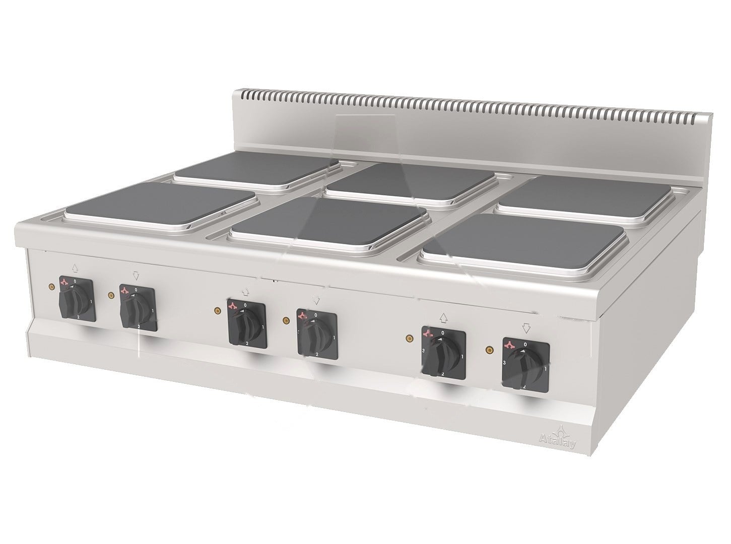 AEO-1290S - Atalay Elektrikli Ocak 6 X 300 X 300 1200x900-ELEKTRİKLİ OCAKLAR - Demasan
