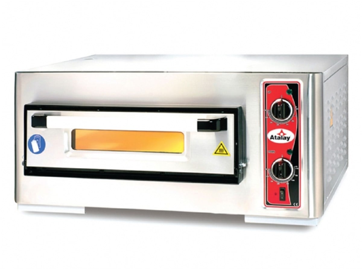 APF-50-1-Pizza Fırını Atalay 50x50 Tek Katlı 