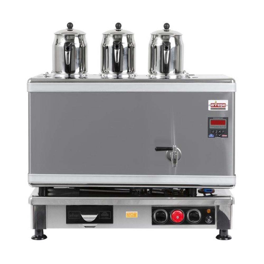 Ateşe Titanium Akıllı Dijital Gazlı & Elektrikli İnox Çay Makinesi (3 Demlikli) KAHVECİ (YEDEKLERİ) OCAKLARI
