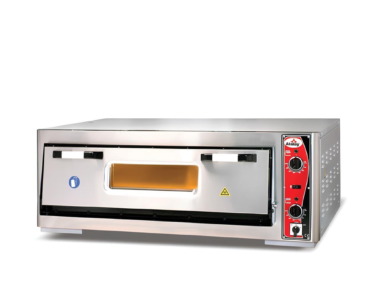 APF-62-1 Pizza Fırını Atalay 62x62 Tek Katlı