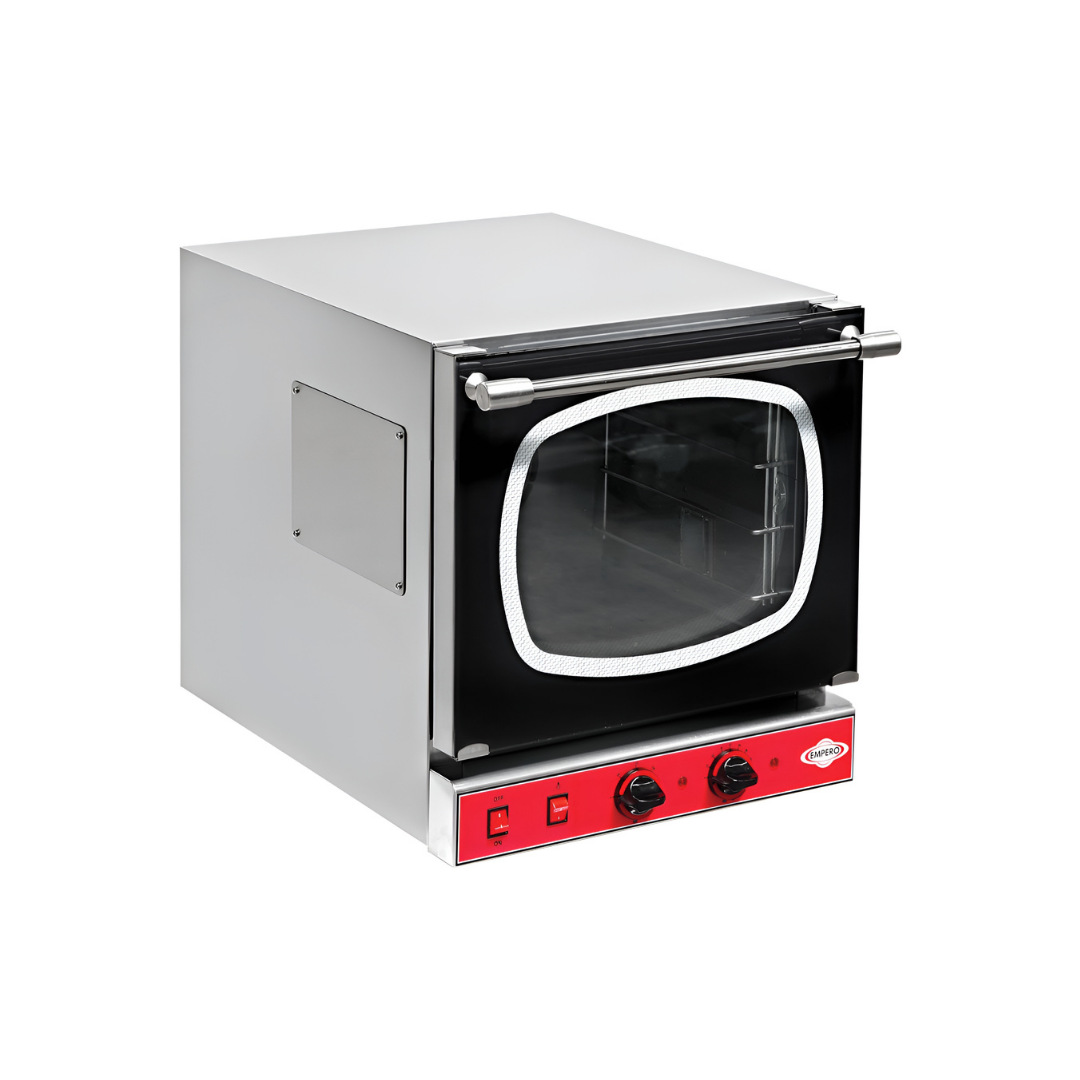 Empero Mini Konveksiyonlu Fırın, Üstten Açılır, 4 Tepsi Kapasiteli, Elektrikli