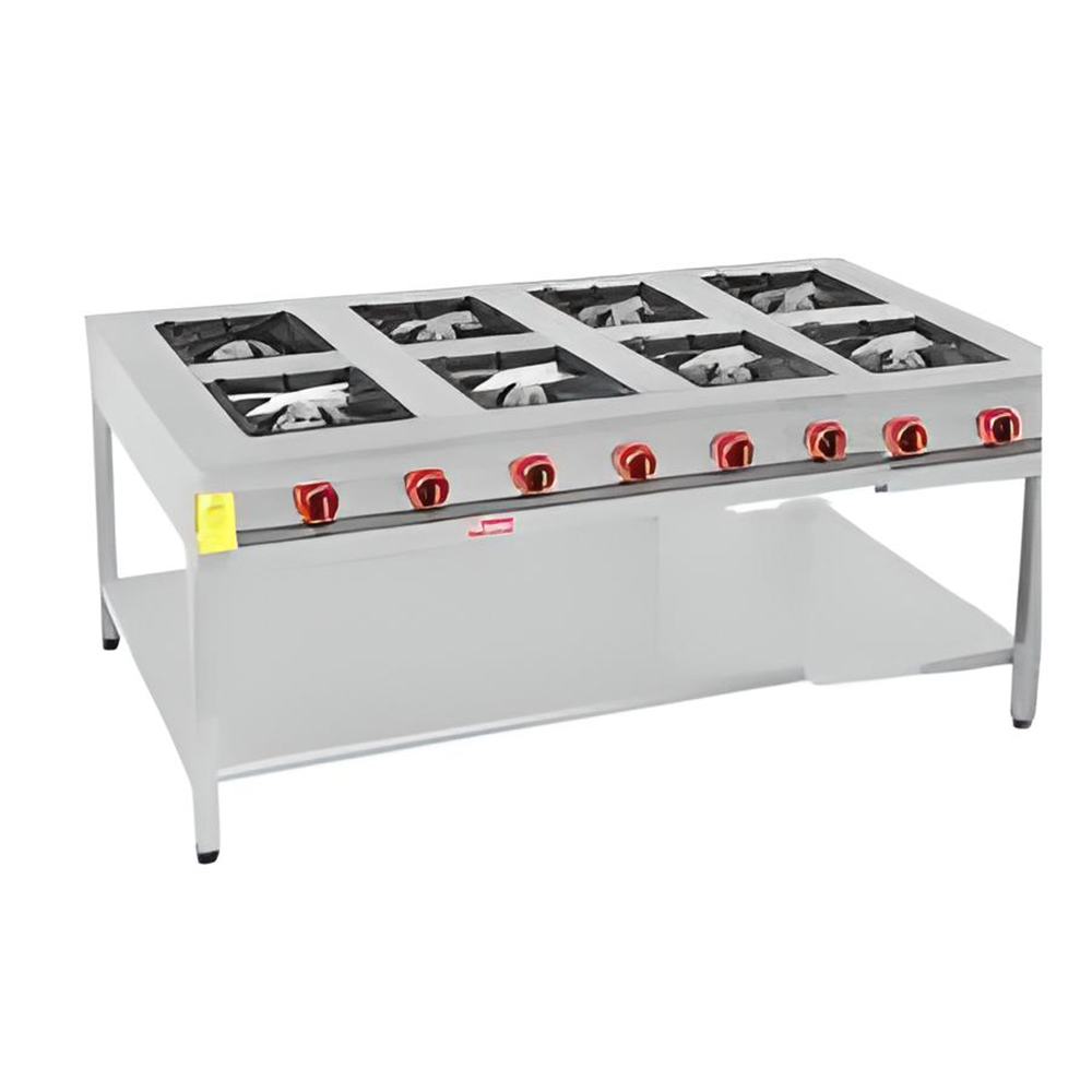 Ce Belgeli 8'li Taban Raflı Lokanta Ocağı