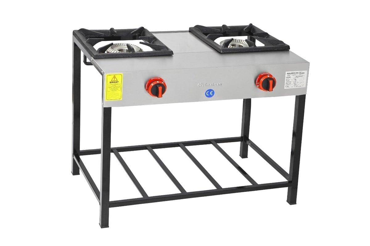 Himaksan 2 Li Uzun Lokanta Ocağı Gazlı ve Lpg Li 86x47x70