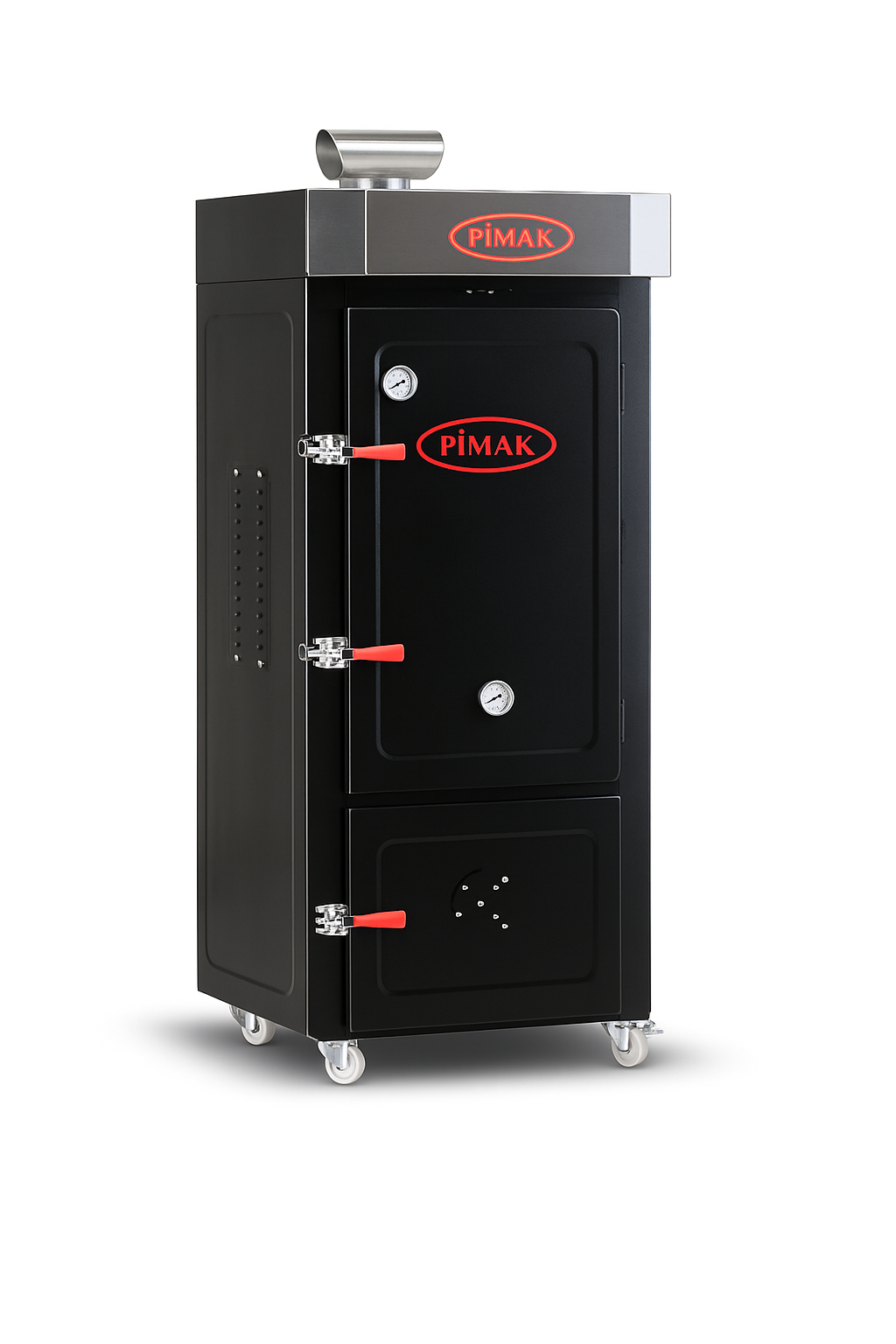 FRN-SMK.G Gazlı Et Tütsüleme Fırını | 60 Kg Kapasite