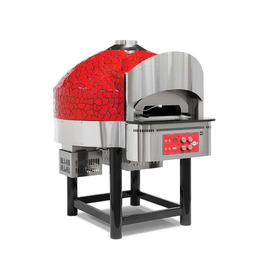 Dijital Gazlı Sabit Tabanlı Pizza Fırını (130 Pizza)