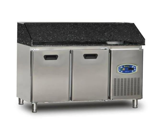 Tezgah Tipi Buzdolabı Granitli, Çift Kapılı
