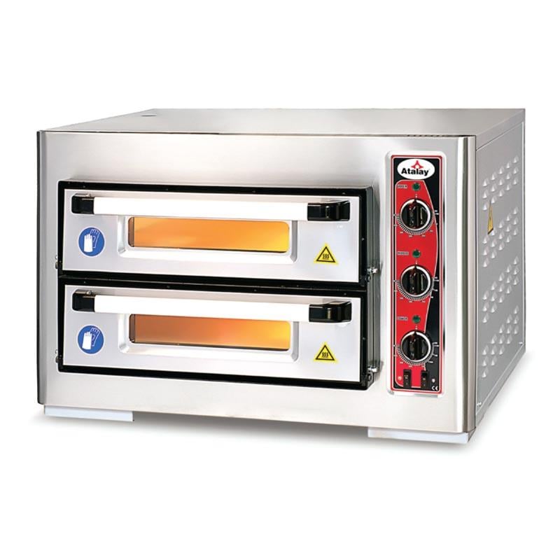 APF-50-2 Pizza Fırını Atalay 50x50 Çift Katlı