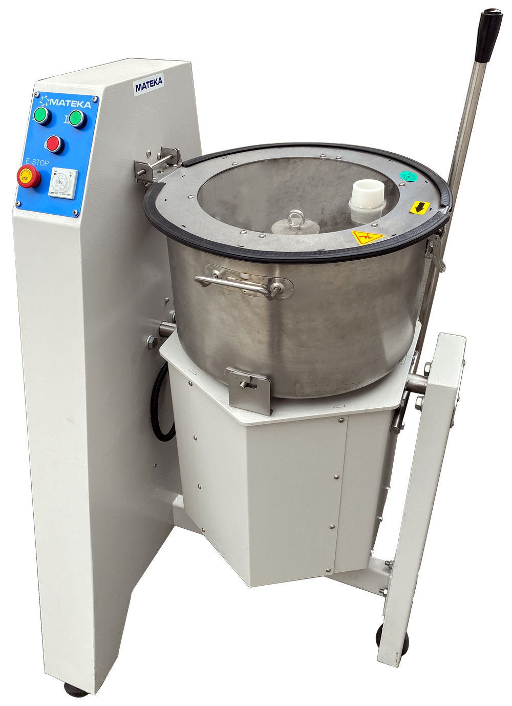  40L Gıda Parçalayıcı Kuter 2 Hızlı Devirmeli