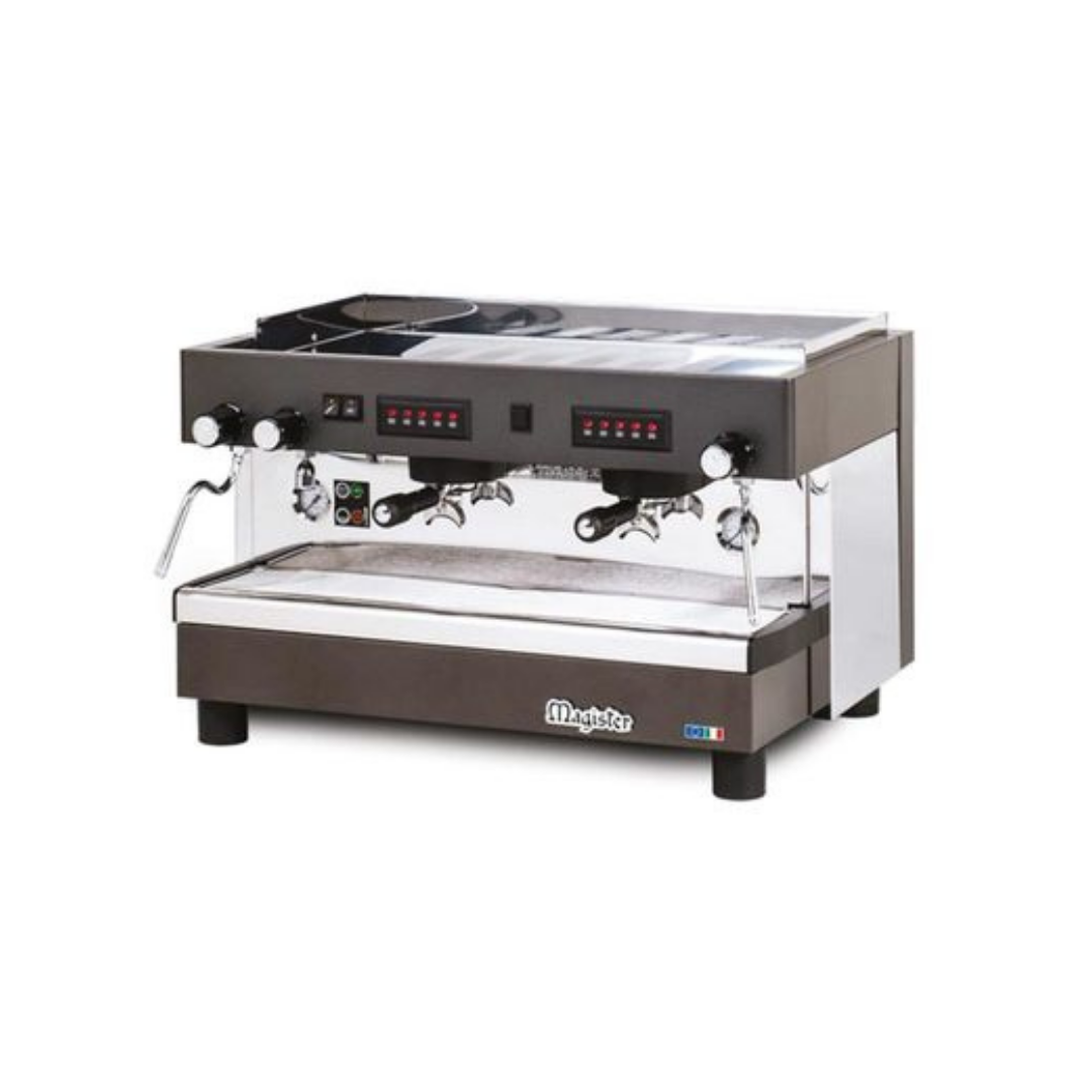 Magister Tall Cup Tam Otomatik Espresso Kahve Makinesi, 2 Gruplu