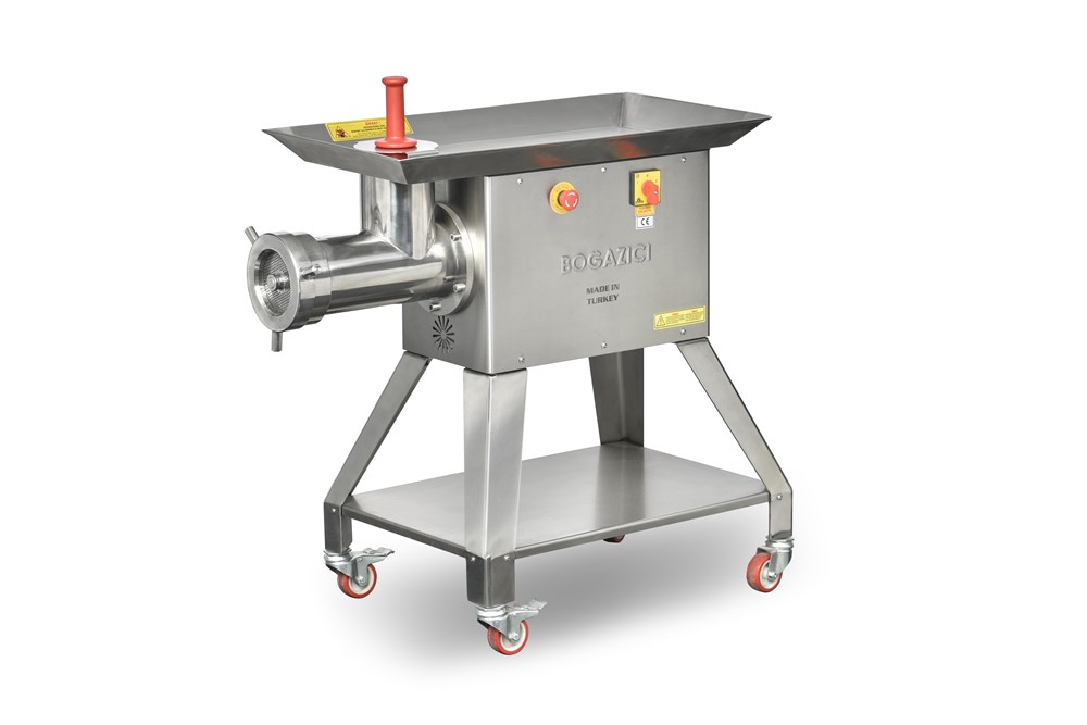 BPKM42A-Boğaziçi 42 No Ayaklı Kıyma Makinesi Komple Krom Paslanmaz