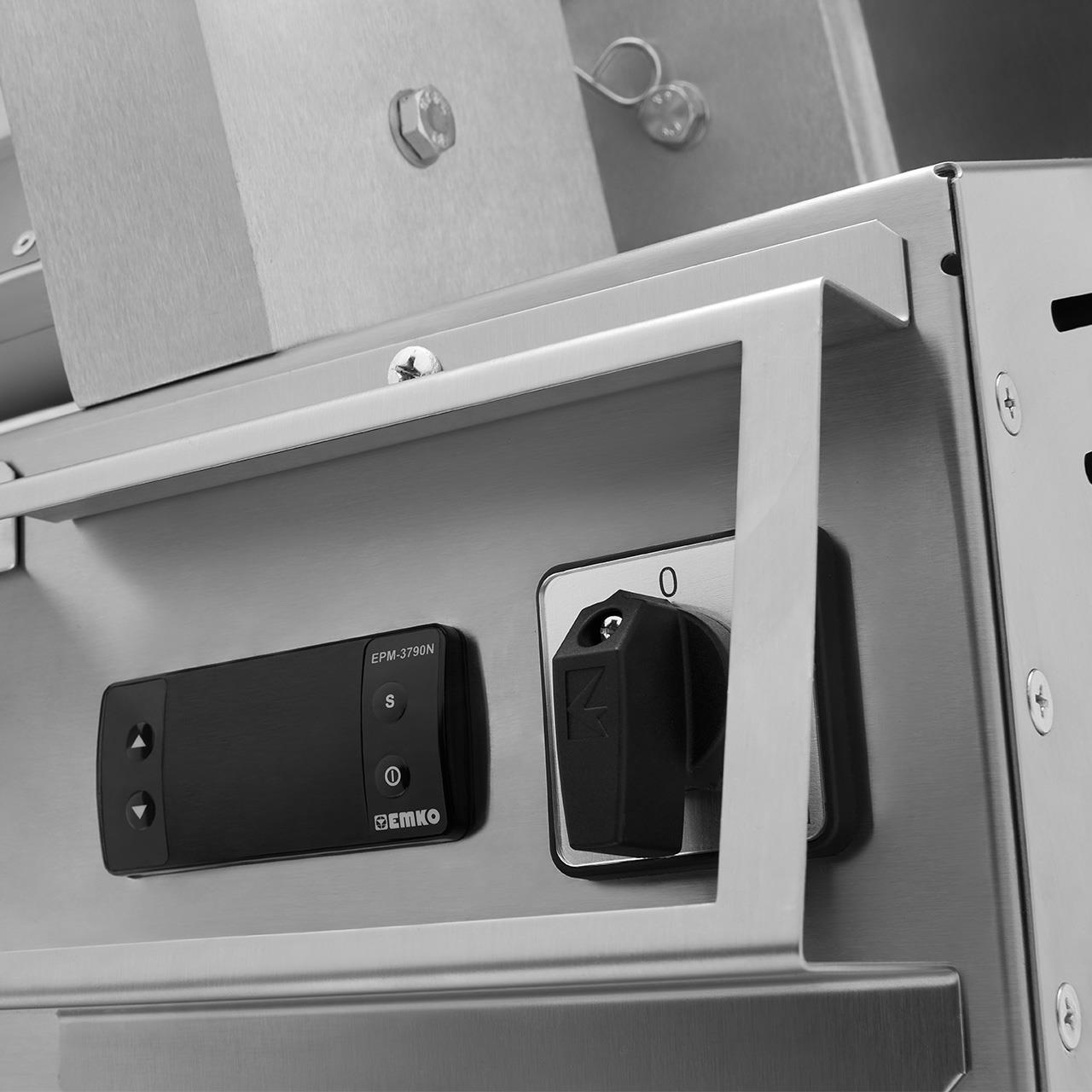 SM-55YH  Yufka Yedek Açma Makinası - Hız Kontröllü (Çift Merdane/55 cm)