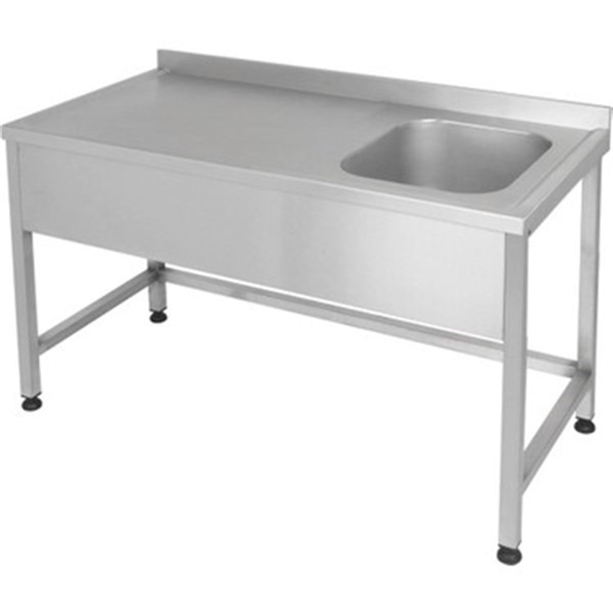 Dçe12060-Tek Evyeli Çalışma Tezgahı