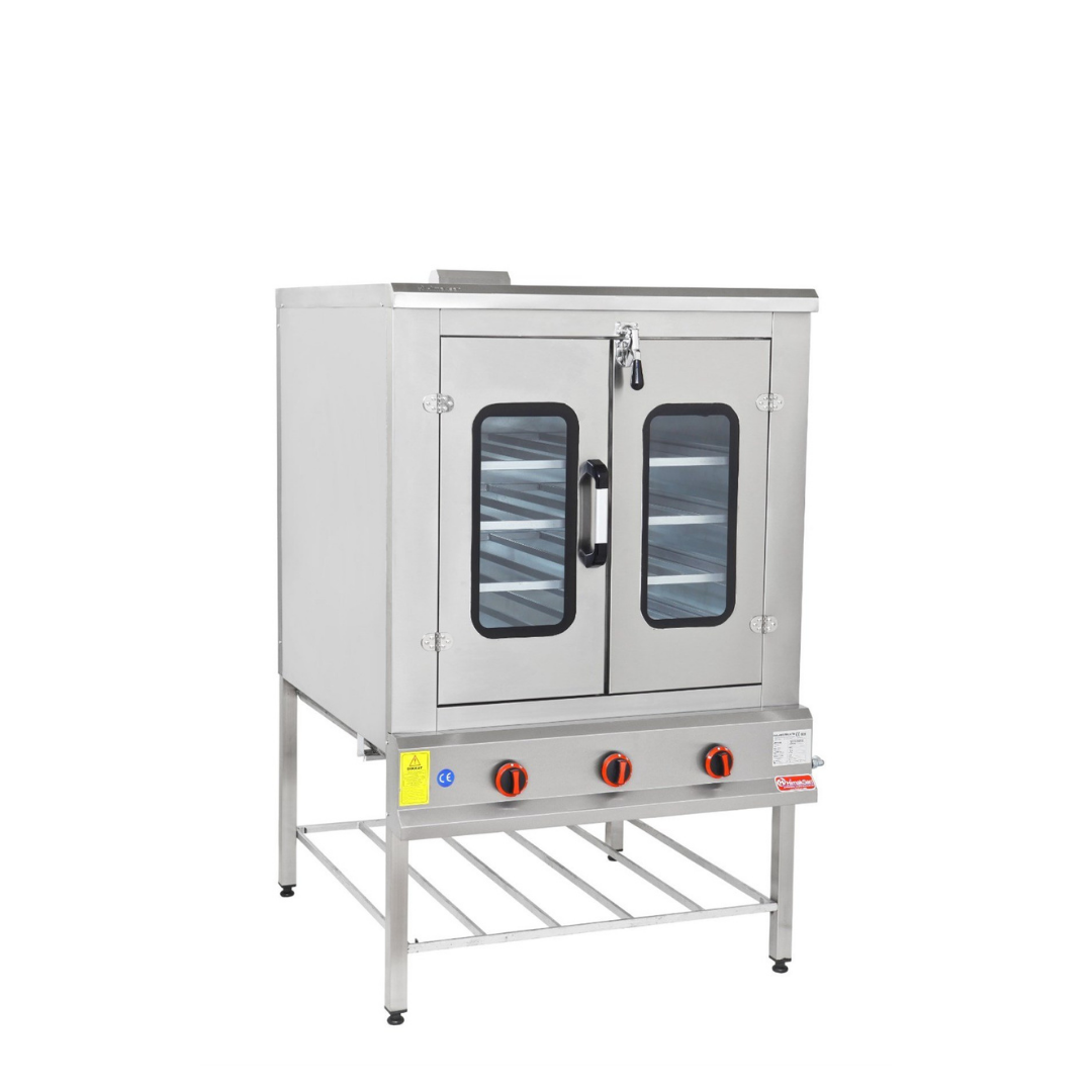 HMK-PB 1010 - Himaksan Çift Kapılı Pasta Börek Fırını Gazlı ve Lpg'li
