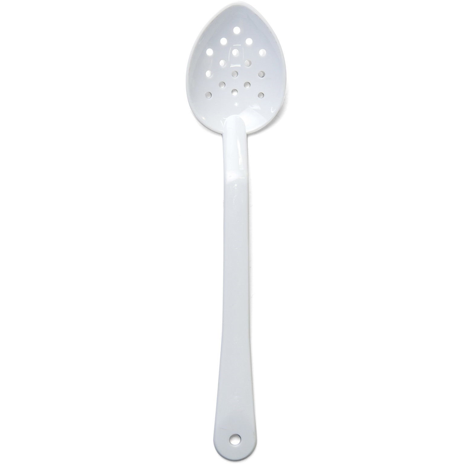 Biradlı 34 cm Policarbon Servis Kaşık Delikli