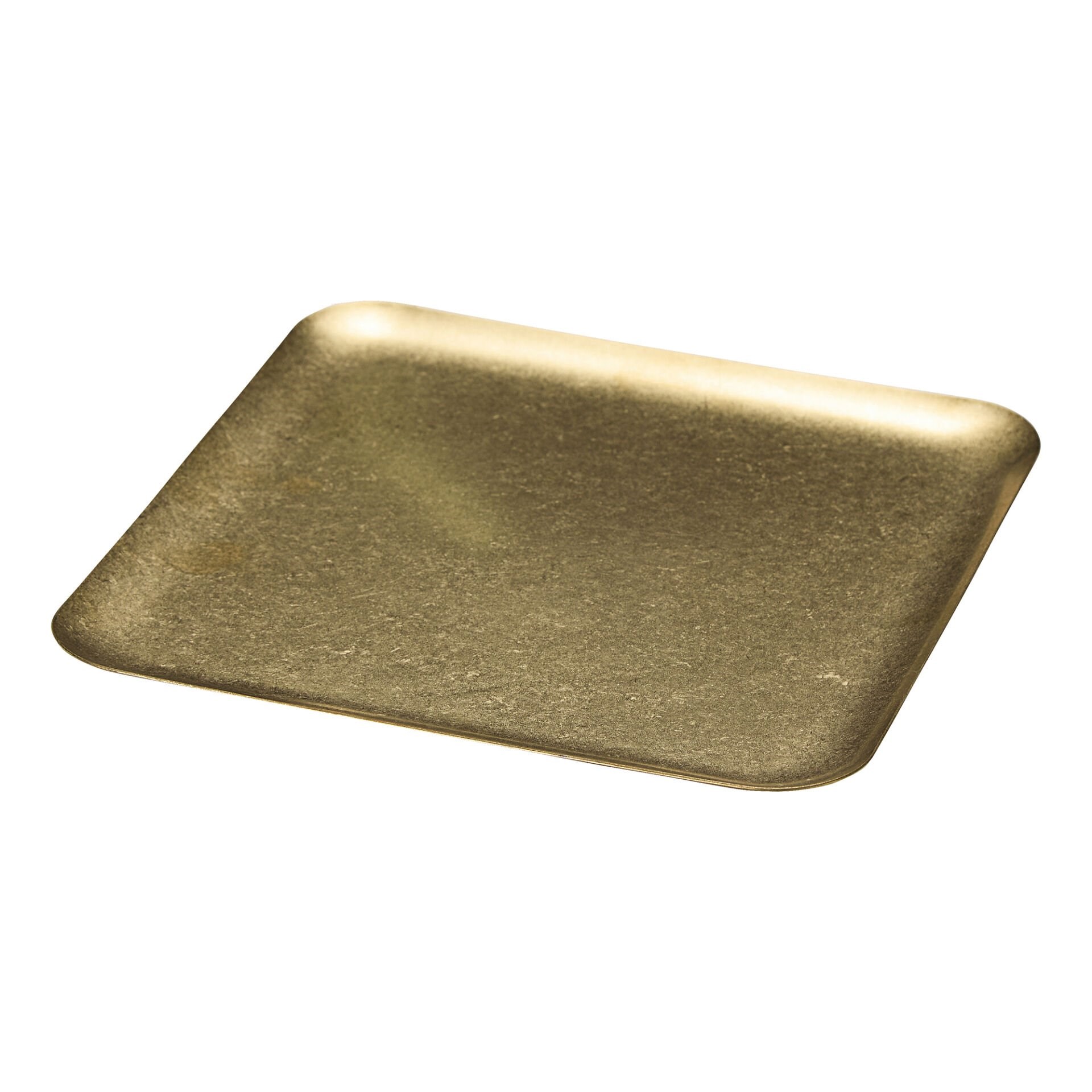 Biradlı Açık Büfe Retro Sunum Tabağı (Altın) (19,2x19,2x0,5 cm)-Chafing Dish ve Açık Büfe Üniteleri - Demasan
