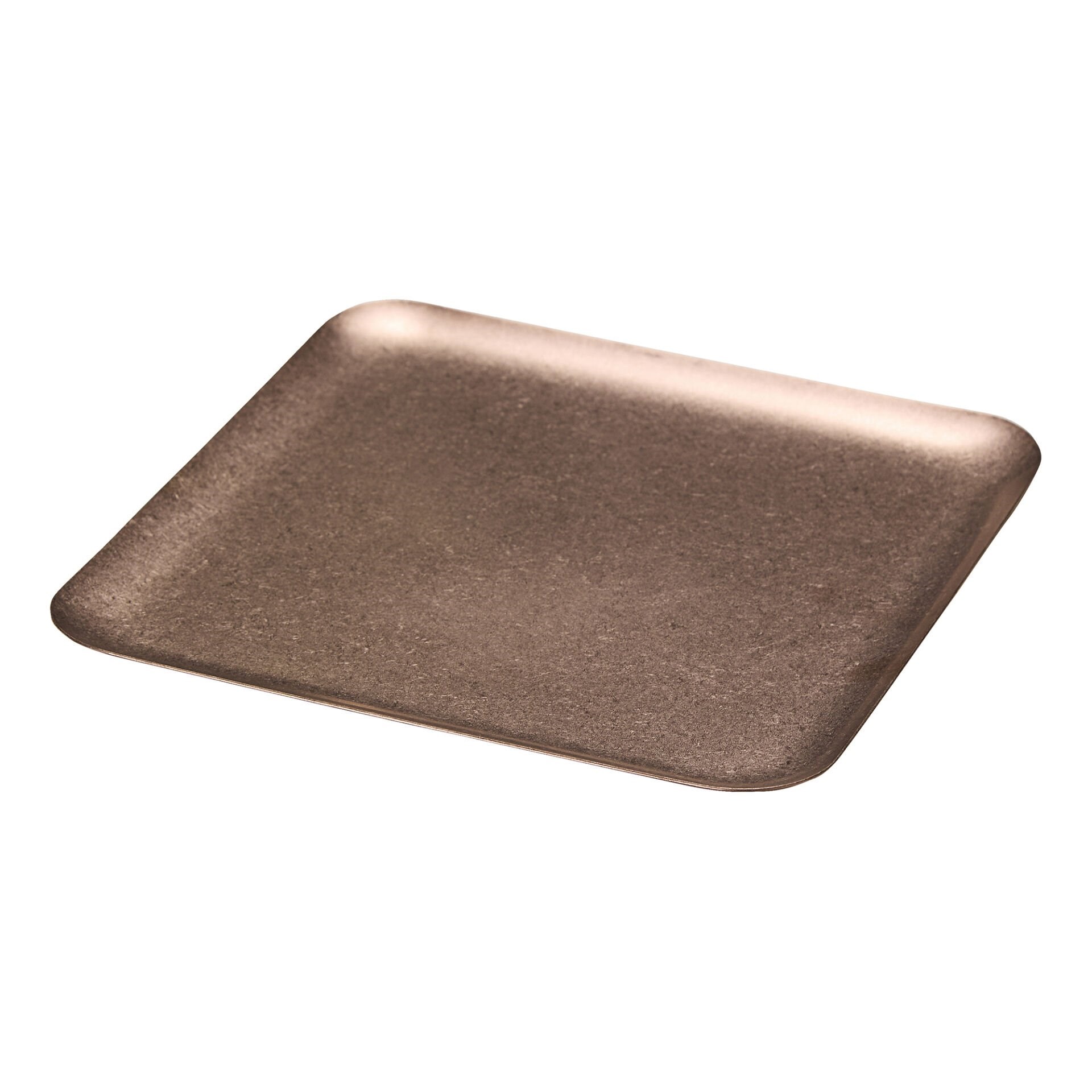 Biradlı Açık Büfe Retro Sunum Tabağı (Bakır) (19,2x19,2x0,5 cm)-Chafing Dish ve Açık Büfe Üniteleri - Demasan
