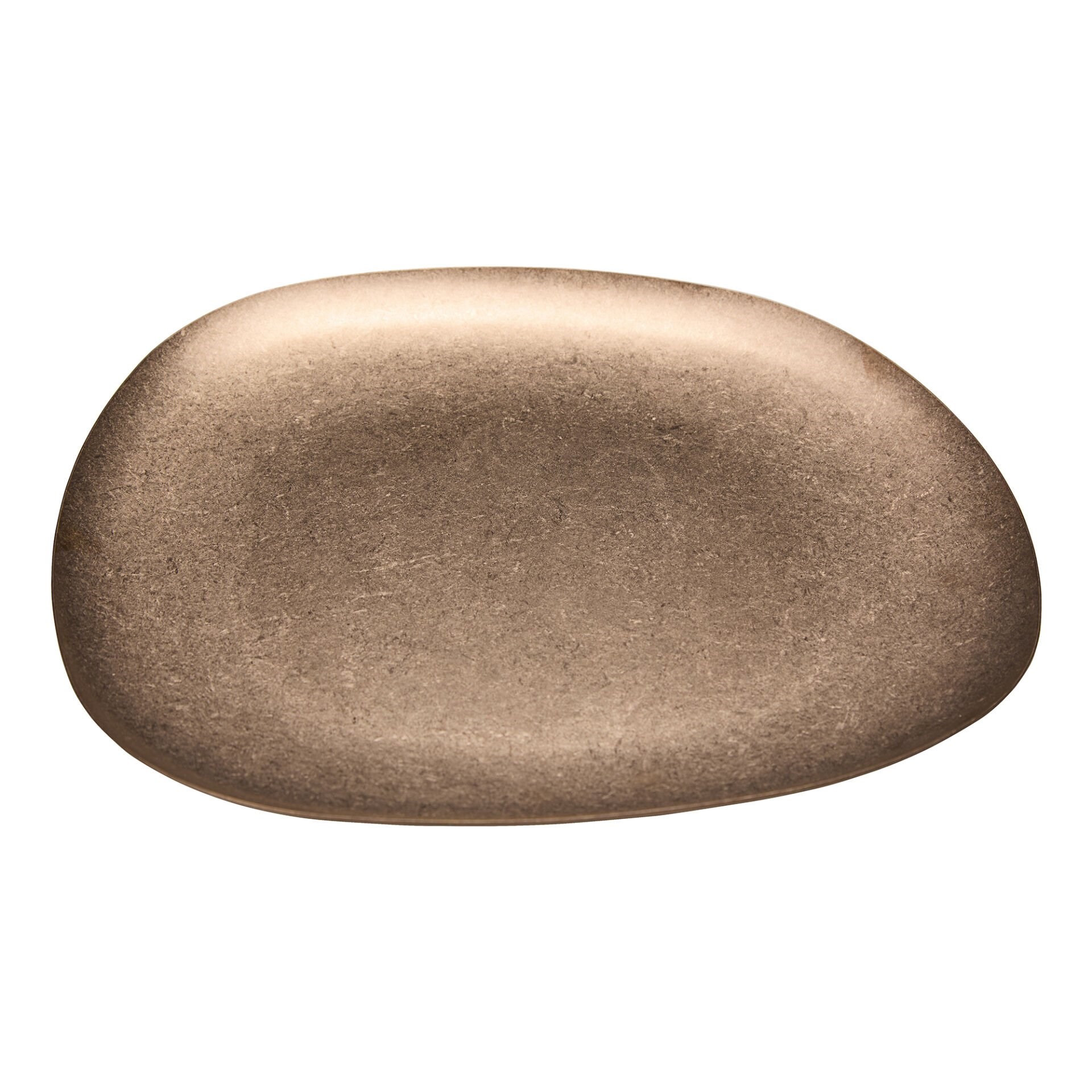 Biradlı Açık Büfe Retro Sunum Tabağı (Bakır) (26,5x23x1,5 cm)-Chafing Dish ve Açık Büfe Üniteleri - Demasan
