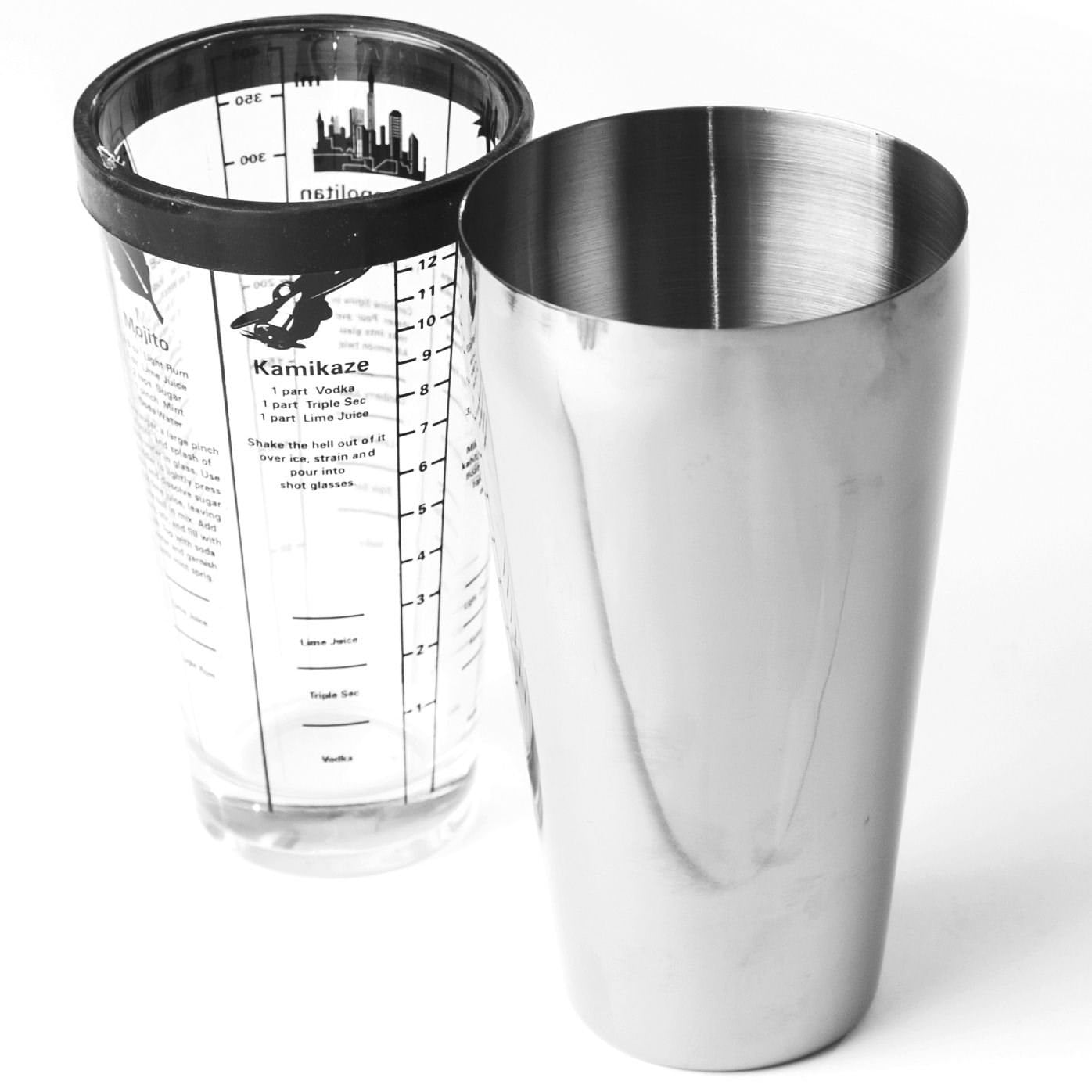 Biradlı Boston Shaker-KOKTEYL EKİPMANLARI - Demasan
