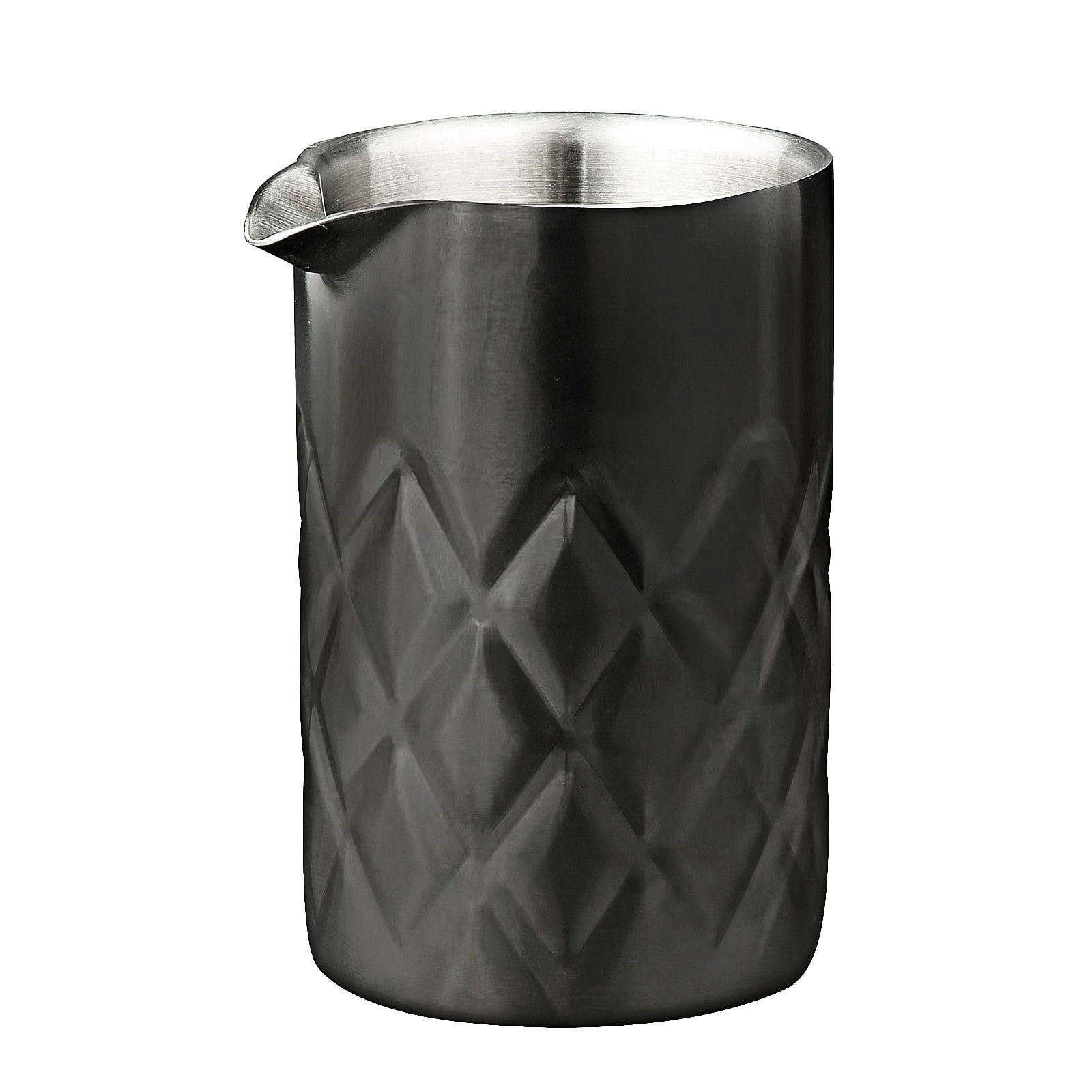 Biradlı Çelik Mıxıng Glass (Siyah) (540 cc)-KOKTEYL EKİPMANLARI - Demasan
