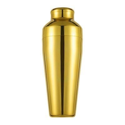 Biradlı Fransız Model Shaker (Altın) 600 ml-KOKTEYL EKİPMANLARI - Demasan
