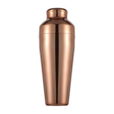 Biradlı Fransız Model Shaker (Bakır) 600 ml-KOKTEYL EKİPMANLARI - Demasan
