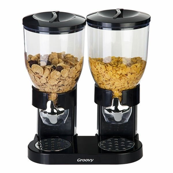 Biradlı İkili Corn Flakes Dispenser (3,5 L 2)