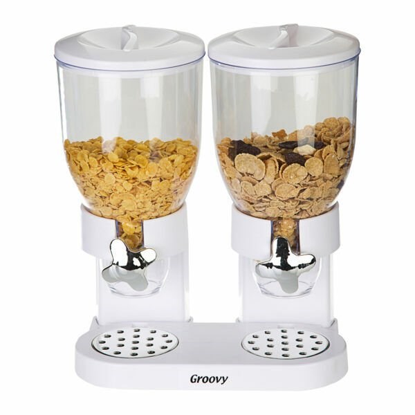 Biradlı İkili Corn Flakes Dispenser (3,5 L 2)