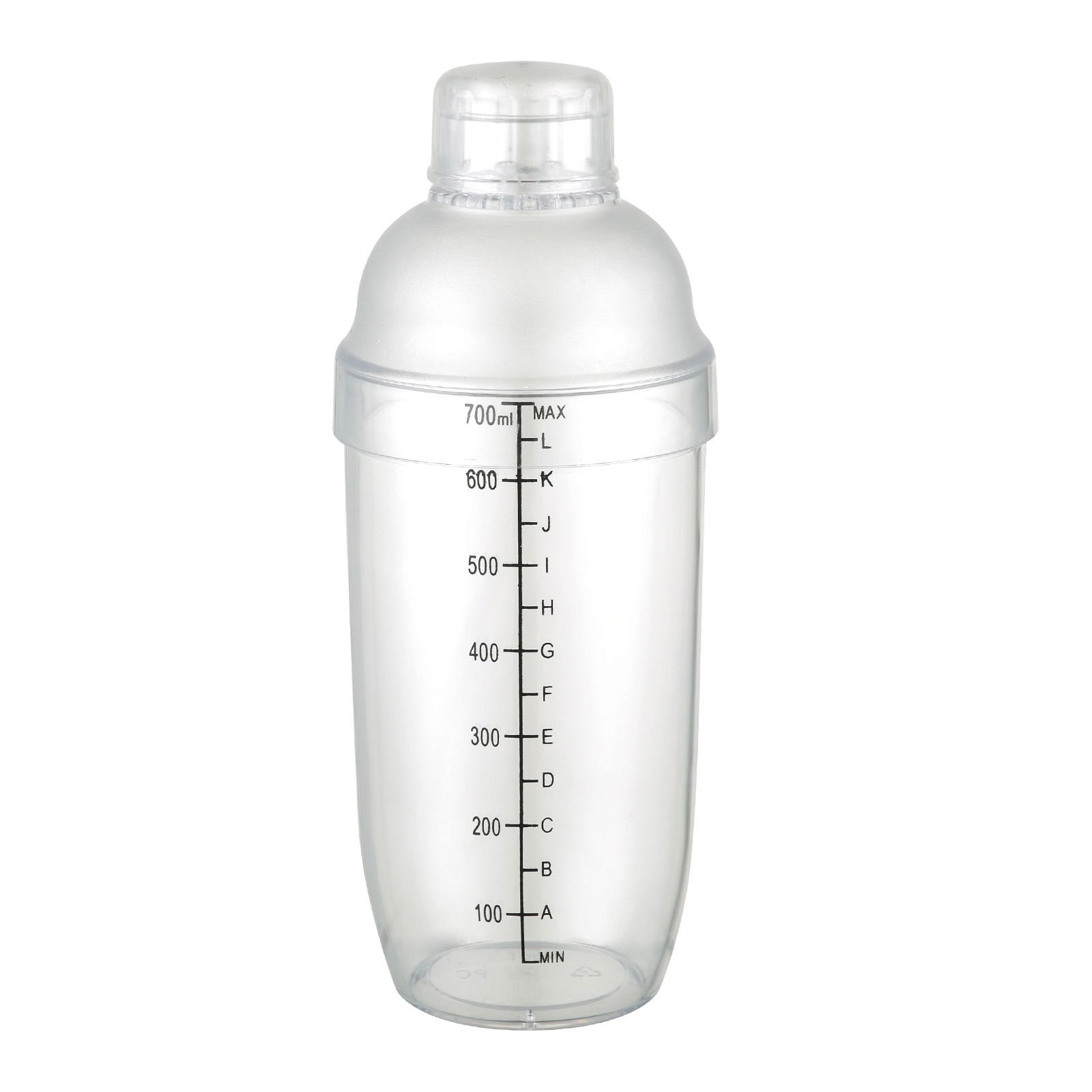Biradlı Polikarbon Kokteyl Shaker (700cc)-KOKTEYL EKİPMANLARI - Demasan
