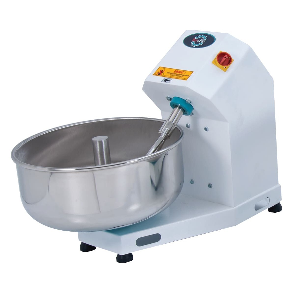 Bosfor UHM-10M Hamur Yoğurma Makinesi, 10 kg Un / 13 kg Hamur, Monofaze-HAMUR YOĞURMA MAKİNALARI - Demasan
