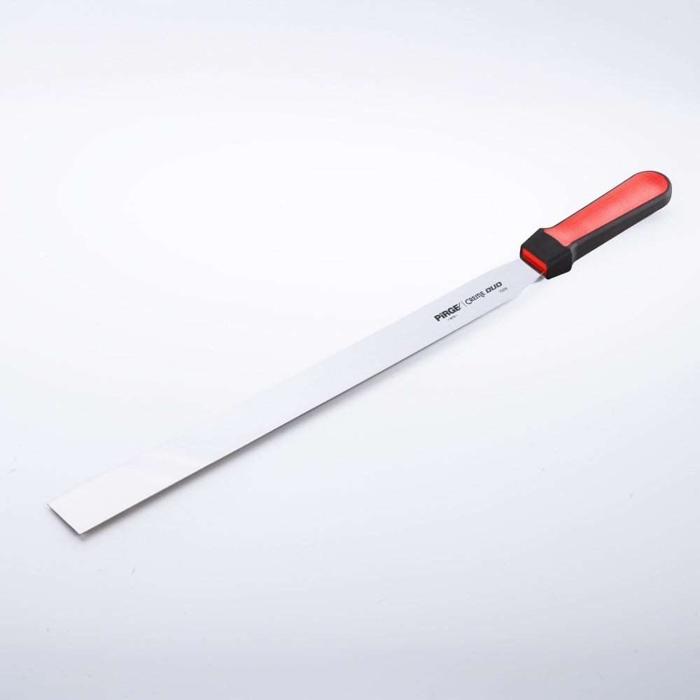 Creme DUO Pasta Paleti - Küt 35 cm Kırmızı-SPATULA VE PASTA PALETLERİ - Demasan
