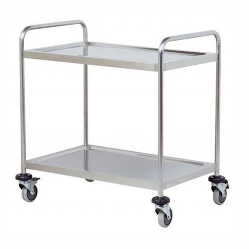 DSA-02 - By Kitchen Demonte Servis Arabası 2 Katlı-SERVİS ARABALARI  - Demasan

