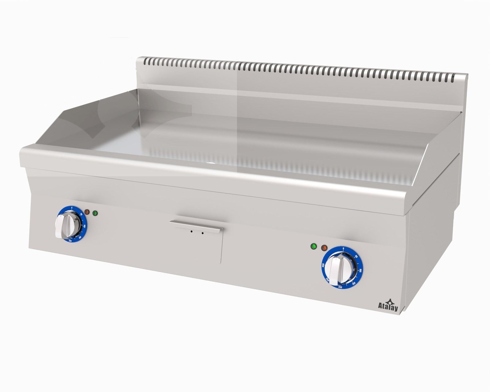 E AEI-1060CR - Atalay Elektrikli Pleyt Izgara Düz Krom Yüzey 1000x600-ELEKTRİKLİ PLEYT IZGARALAR - Demasan
